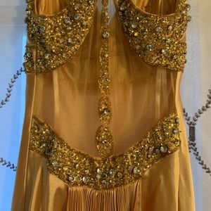 Gold Ballgown